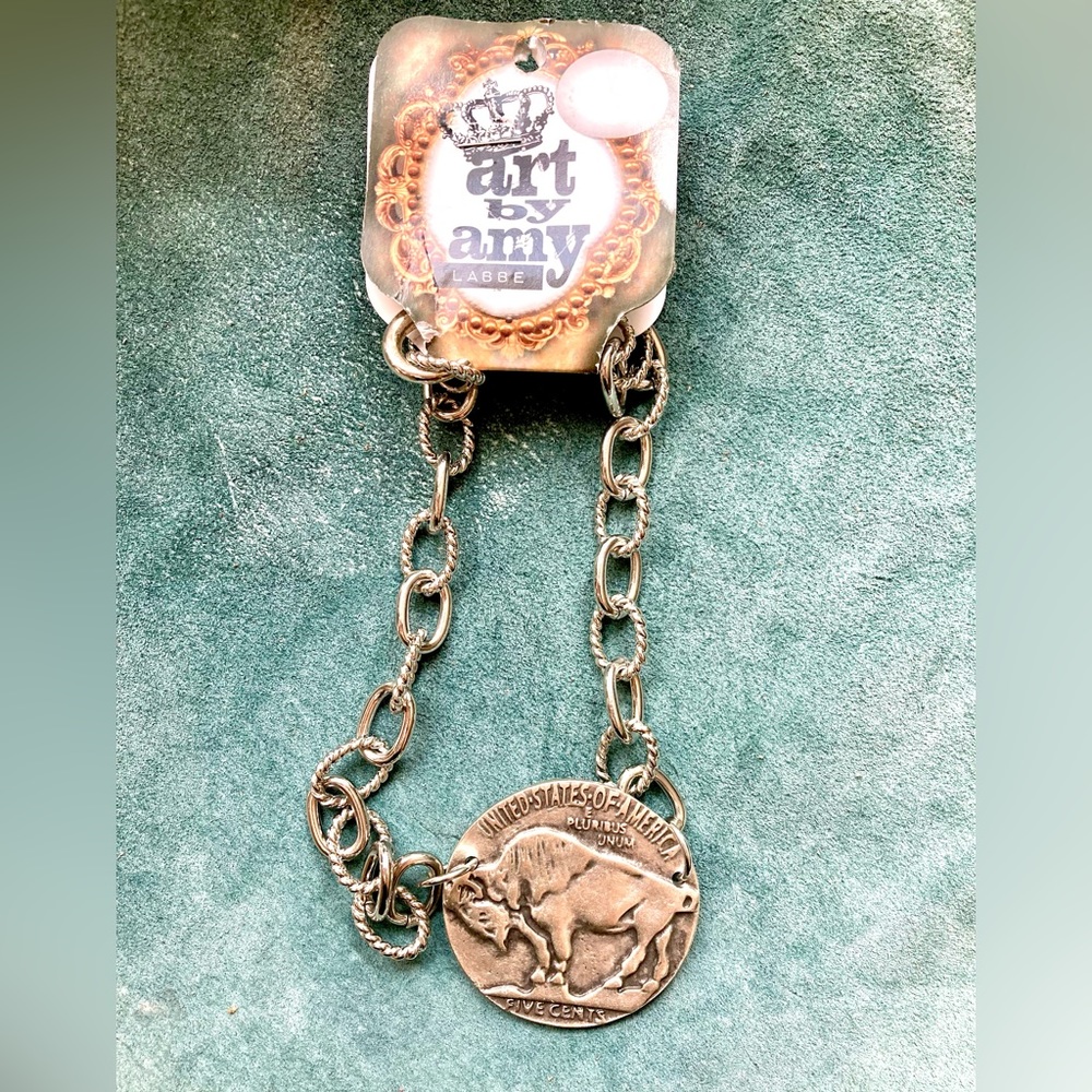 Art By Amie Buffalo Necklace